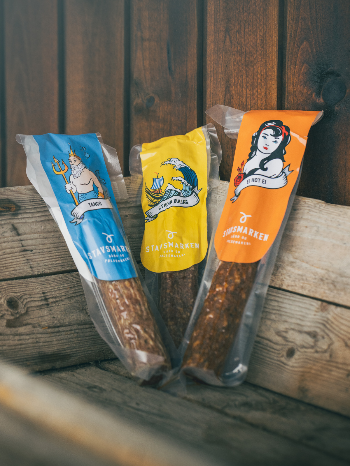 Trepack — Ei Hot Ei, Tango og Stærk Kuling